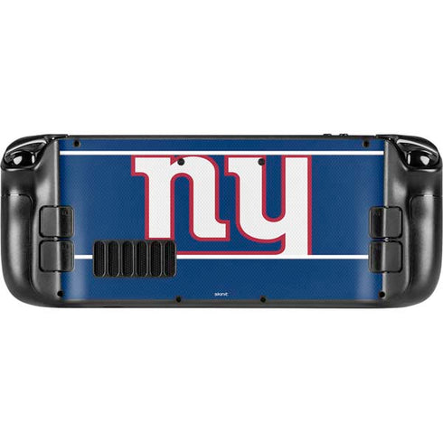 NFL New York Giants Zone Block Steam Deck Handheld Gaming Computer Skin